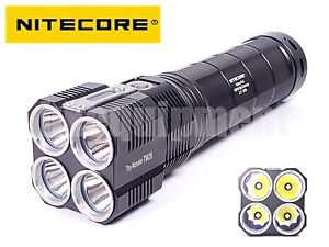 NITECORE TM28+NBP68HD QuadRay 4x Cree XHP35 HI 6000lm Flashlight+Charger