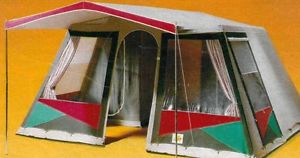 Steilwandzelt, Bungalowzelt, Zelt Como Gr. 1