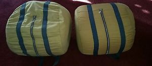 Vintage SET USA MADE SLEEPING BAGS VYCRON  LINING EXCELLENT condition