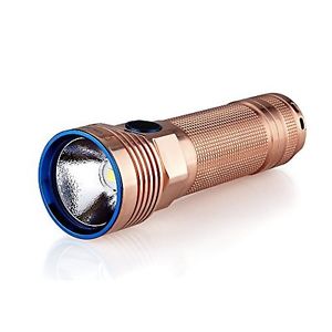 OlightÂ® Max 2500 Lumens R50 SOLID Copper LED Torch USB Rechargeable Flashlight