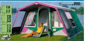 Steilwandzelt, Hauszelt, Zelt Sylt/Vario