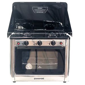Stansport Propane Outdoor Camp Oven and 2 Burner Range