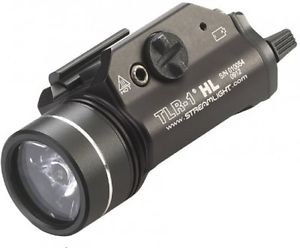 Streamlight TLR-1 High Lumen Rail Mounted Tactical Light, C4 LED, 800 Lumens,
