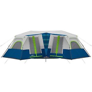 Camp Valley (10 Person) 2 Minute Instant 2-Room Cabin Tent