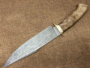 custom fighter messer knife