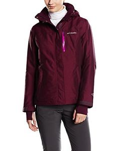 Columbia Womens Winter Thrills Waterproof Jacket - Purple Dahlia/Purple Dahlia,