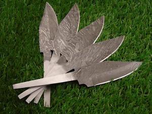 5 Stück  Damast Klinge,Hand geschmiedetes Damascus Blank Blade