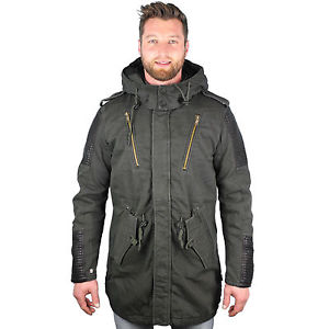 Khujo Goot 2458CO163 Giacca eskimo invernale Parka uomo Giubbotto NUOVO