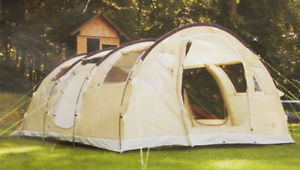 Skandika Gotland 6 Personen Familienzelt mit eingenähtem Boden Zelt groß