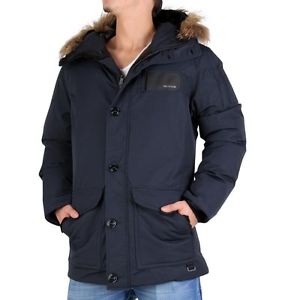 MUSEUM hommes hiver Duvet Manteau Parka Bleu marine MU19330
