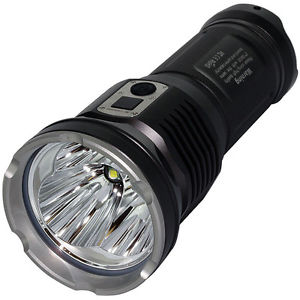 Jet Beam DDR30 Rechargeable Flashlight, Black, 3200 lm, 3x 18650