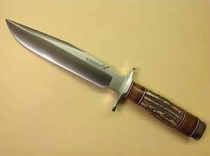 BLACKJACK MESSER  CLASSIC BLADES  MODEL 1-7  Leather Sambar Leather Outdoormesse