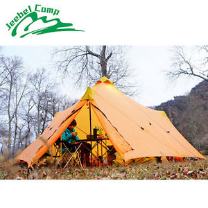 6-8 person 20D Double-Sided Silicone Coating Outdoor Camping Tent