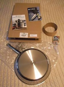 NEW CUTCO 12" Gourmet Fry Pan Stainless Steel Free Shipping! List $242 Induction
