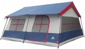Camping Outdoor Tent Ozark Trail 3-Room Vacation Family Home Weather Protection