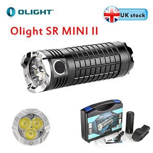 Olight SRMINI Intimidator II 3200LM Rechargeable 3 x CREE LED Torch Floodlight