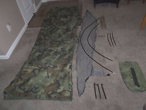 ECOTAT/FREEDOM SHELTER USAF, heavy Goretex, survival gear USA, 1980's