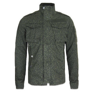 NUOVO G-STAR GIACCA - ROVIC GIACCA AOP CAMOUGLAFE - ASPHALT- NUOVO CON ETICHETTA