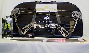 NEW!!! 2016 Diamond by Bowtech- Edge SB-1 Camo LH-PKG-7-70# 15-30" Draw