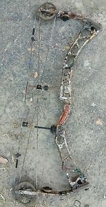 elite synergy compound bow 2015, RH 28in DL, 60-70lbs with ADG case