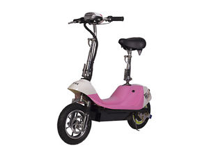 500 Watt City Rider 36V X-treme Electric Scooter E Bike Quiet Hub Motor Pink