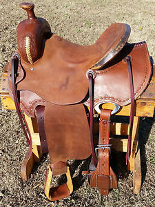 15" Spur Saddlery Ranch Roping Saddle (Made in Texas)