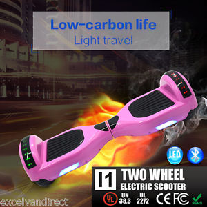 Two Wheel Self-Balancing Electric Scooter Hover Skateboard Safe UL2272 Certified