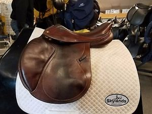 Used Heritage Jump Saddle - Size: 17" - Brown