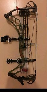 Elite Impulse 31 Olive Green 70# 29"draw