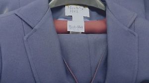 Reed Hill Ladies 3 piece Saddleseat suit Solid NAVY polyester size 20 - USA
