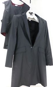 Reed Hill Ladies Saddleseat suit Navy Pin polyester size 16 - USA