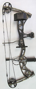 New 2016 Martin Carbon Vapor compound bow package camo finish