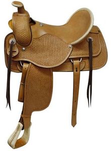Roper Style Saddle Hardseat 16" Full QH Bars 2 Colors available NEW