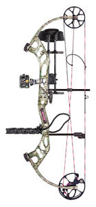 New 2017 Bear Archery Prowess 50# RH Womens RTH Bow Package w/ Release & Arrows