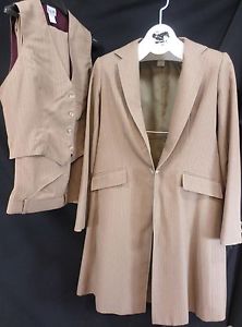 Reed Hill Saddleseat Ld 3p suit Tan Pin poly size 20 - USA