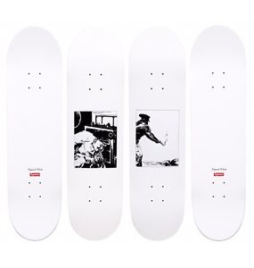RAYMOND PETTIBON x SUPREME Skateboard deck Sealed MINT Limited Kaws Condo Hirst