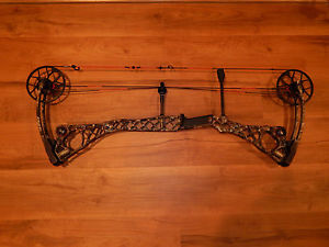 Mathews No Cam HTR Right Hand 70Lb 25,27, 27.5 or 28.5"  Draw Lost Camo