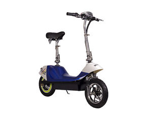 500 Watt City Rider 36V X-treme Electric Scooter E Bike Quiet Hub Motor Blue