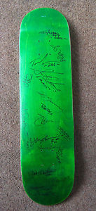 Skateboard Deck signed by 17 BONES BRIGADE Dogtown Santa Cruz POWELL PERALTA