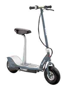 Razor 13116214 E300S Seated Electric Scooter, Gray