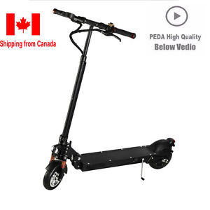 2017 HOT 8 inch Electric Scooter 8" E-Scooter Roller Foldable Bike 250W 36V LED