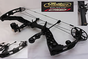Mathews CREED DW 60-70 Lbs. DL 26"- 30" Right Hand TACTICAL BLACK Compound Bow