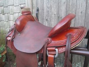 McCall Lady Pendleton Roping Saddle Ranch Saddle