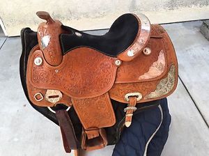 15" Showman Western Show Saddle