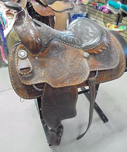 15" NO NAME PLEASURE TRAIL WESTERN SADDLE 3 964 19