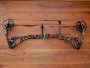 Mathews No Cam HTR Right Hand 60Lb 27, 27.5 or 28.5"  Draw Lost Camo