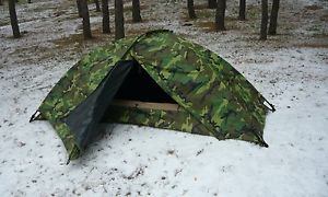 USMC One Person Combat Tent Military Army Eureka TCOP Diamond US Marine Woodland