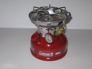 Rare Red Coleman 502 A Classic Sportster Single Burner Stove MINT Vintage 1997