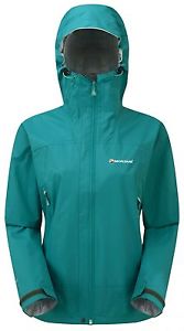 Montane Atomic Veste Femmes, léger Veste de pluie pour femmes, sibérien vert