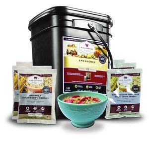 Grab N Go Buckets 120 Serving Emergency Breakfast Kit